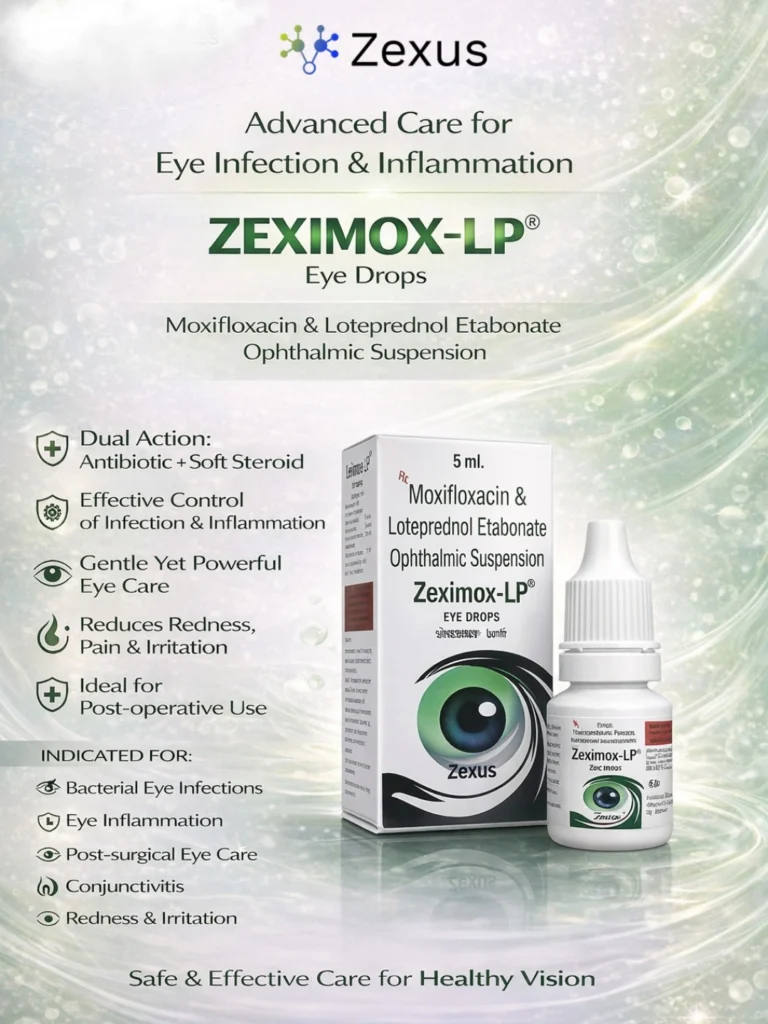 ZEXUS PHARMACEUTICALS - Moxifloxacin And Loteprednol Etabonate Ophthalmic Suspension Zeximox-LP