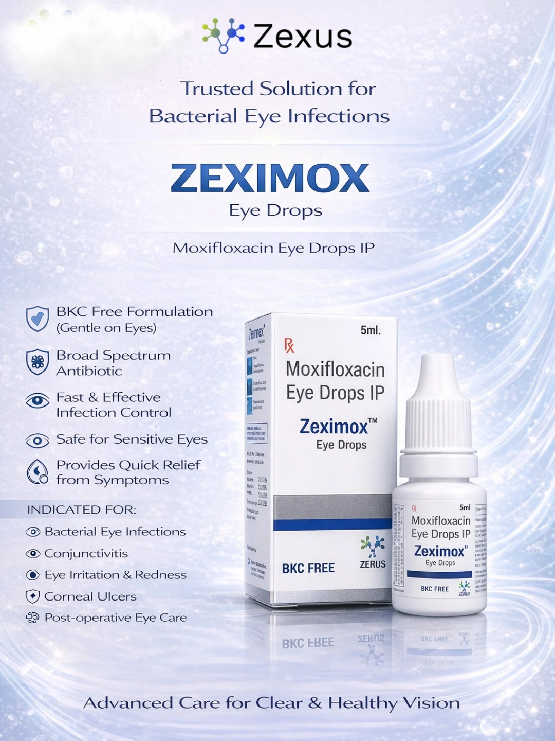 Zeximox eye drops