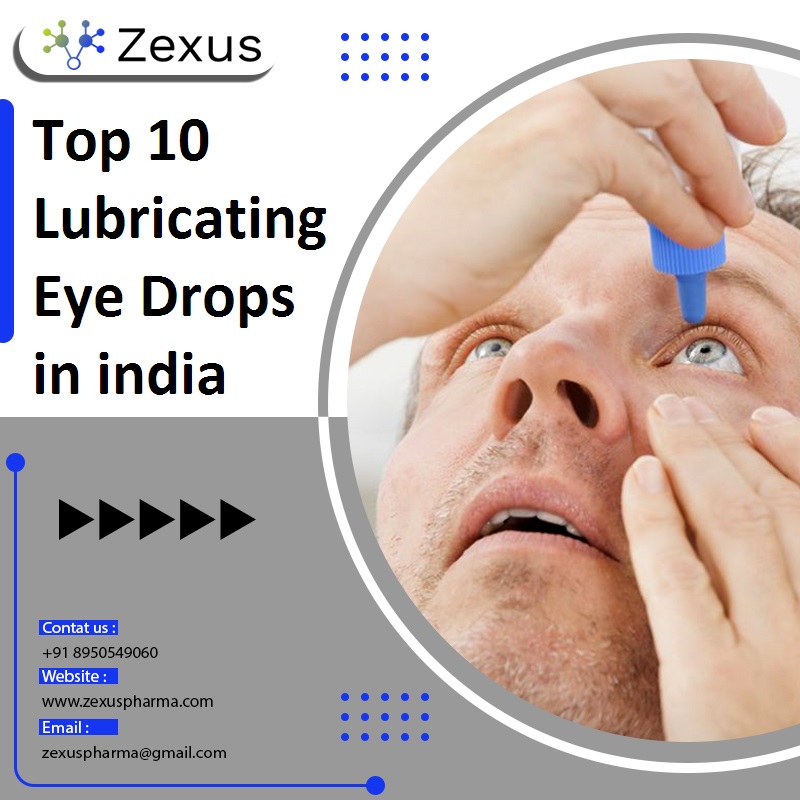 Top 10 Lubricating Eye drops in India