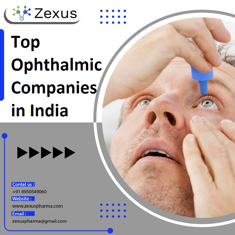 Top Ophthalmic Eye Drops Companies in India