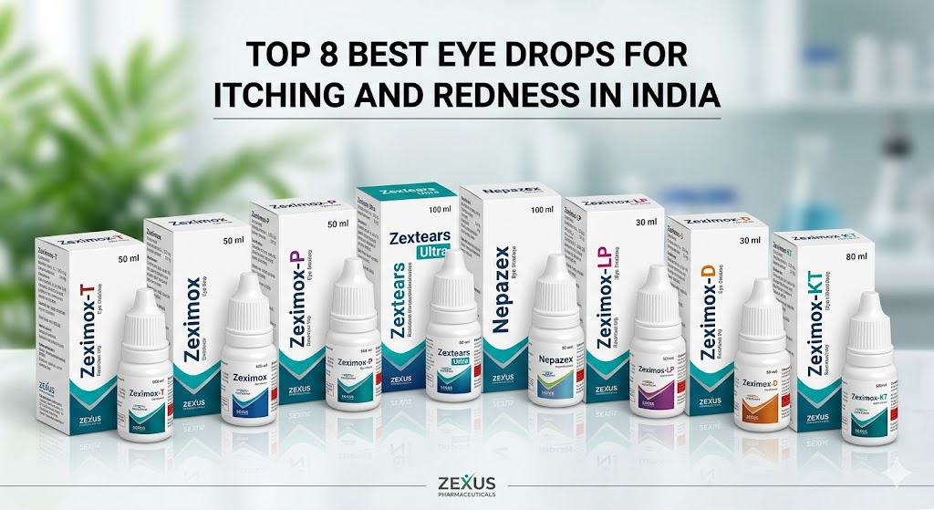 Top 8 Best Eye Drops for Itching and Redness in India