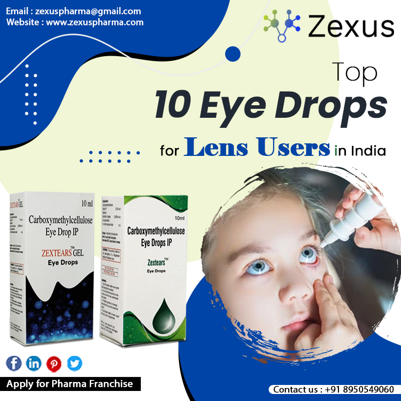 Top 10 Eye Drops for Lens Users in India