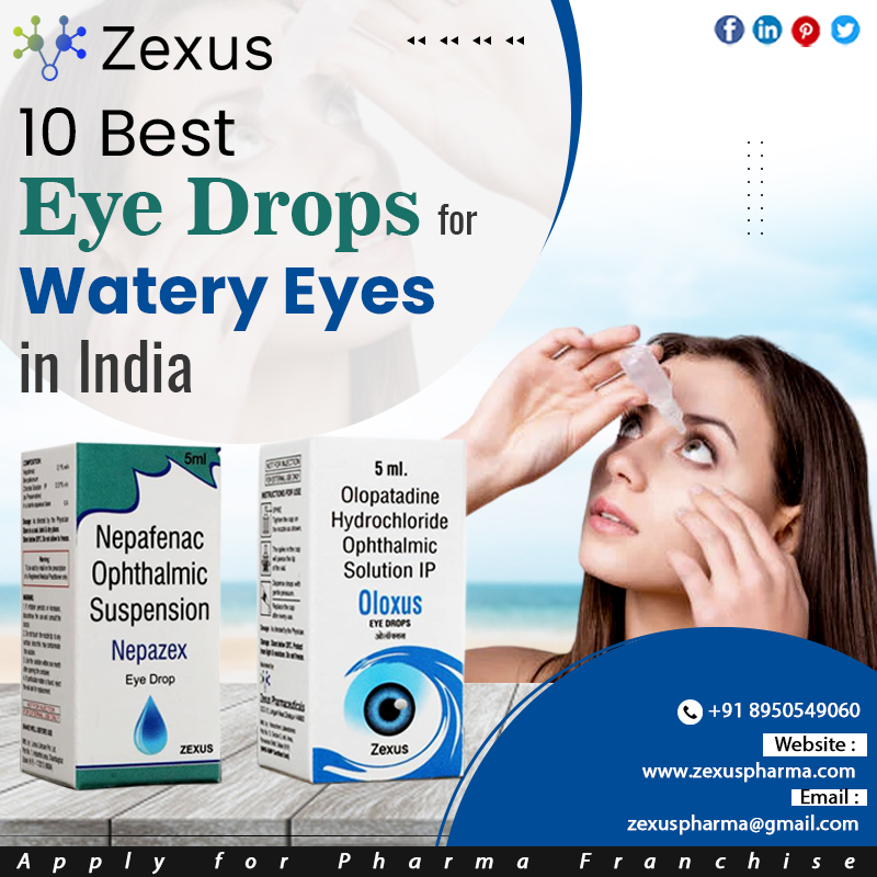10 Best Eye Drops for Watery Eyes in India 