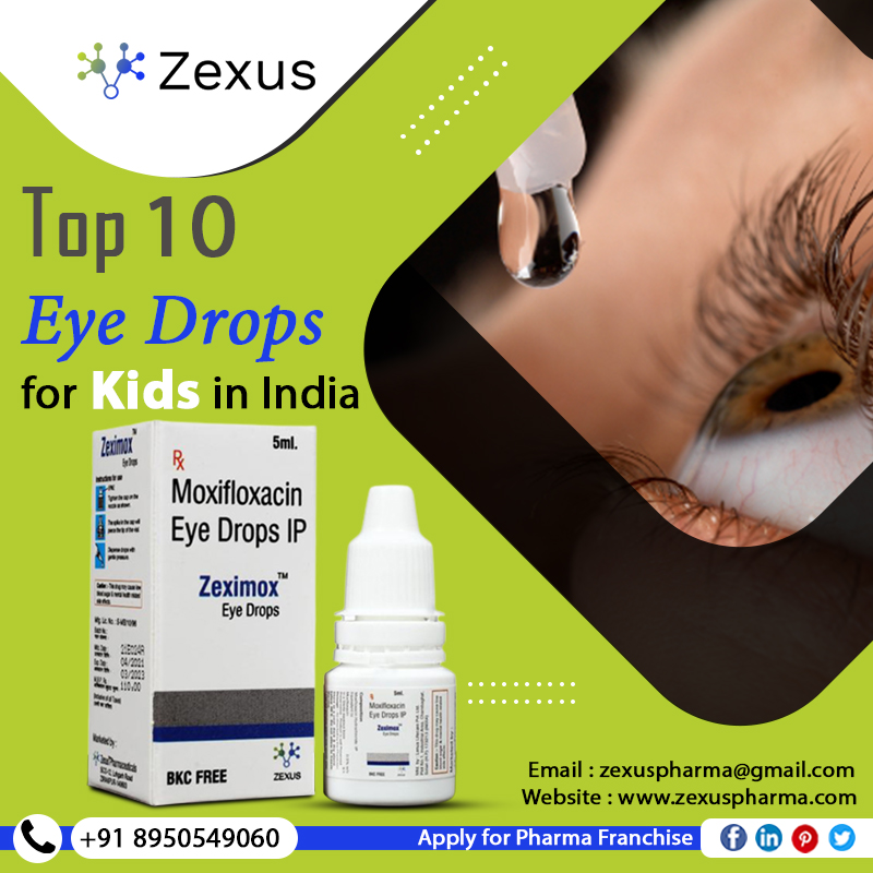 Top 10 Eye Drops for Kids in India