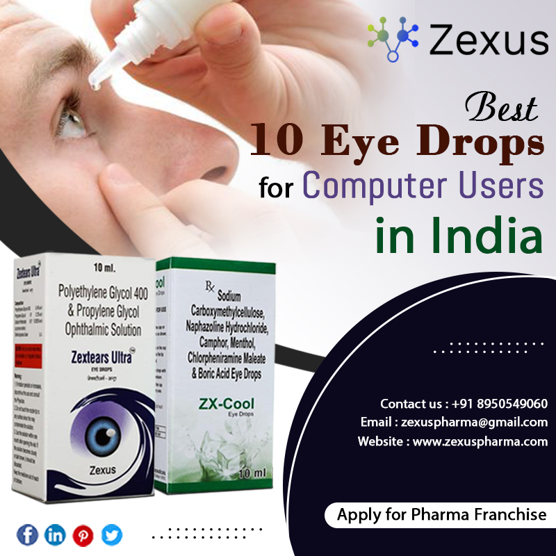 Best 10 Eye Drops for Computer Users in India