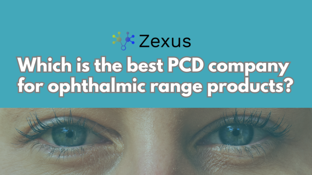 Which is the best PCD company for ophthalmic range products?