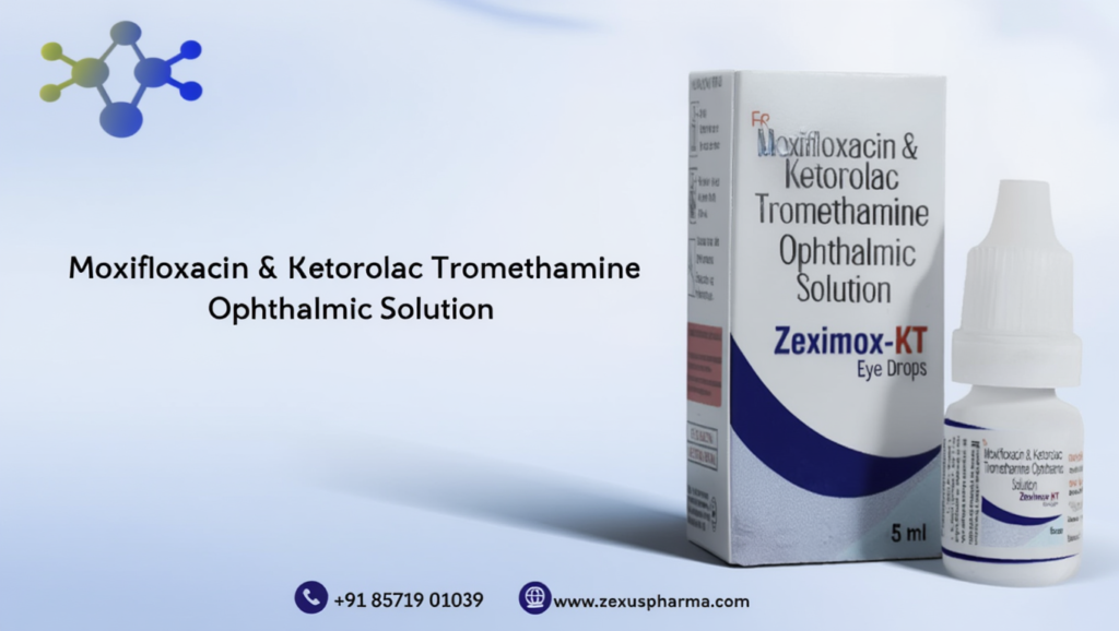 ZEXUS PHARMACEUTICALS - Moxifloxacin and Ketorolac Tromethamine Ophthalmic Solution Moxifloxacin and Ketorolac Tromethamine Ophthalmic Solution