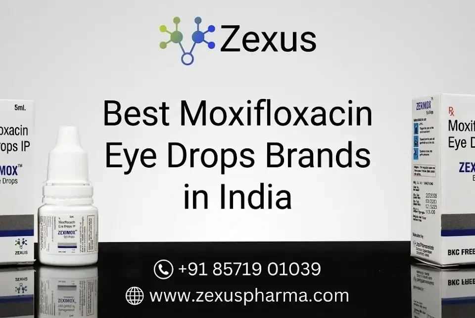 Best moxifloxacin eye drops brands in India